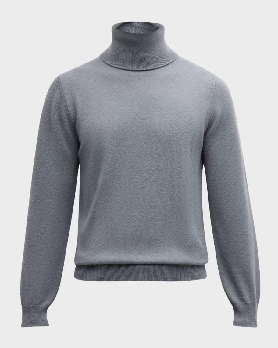 Men's Cashmere Turtleneck Sweater Product Image