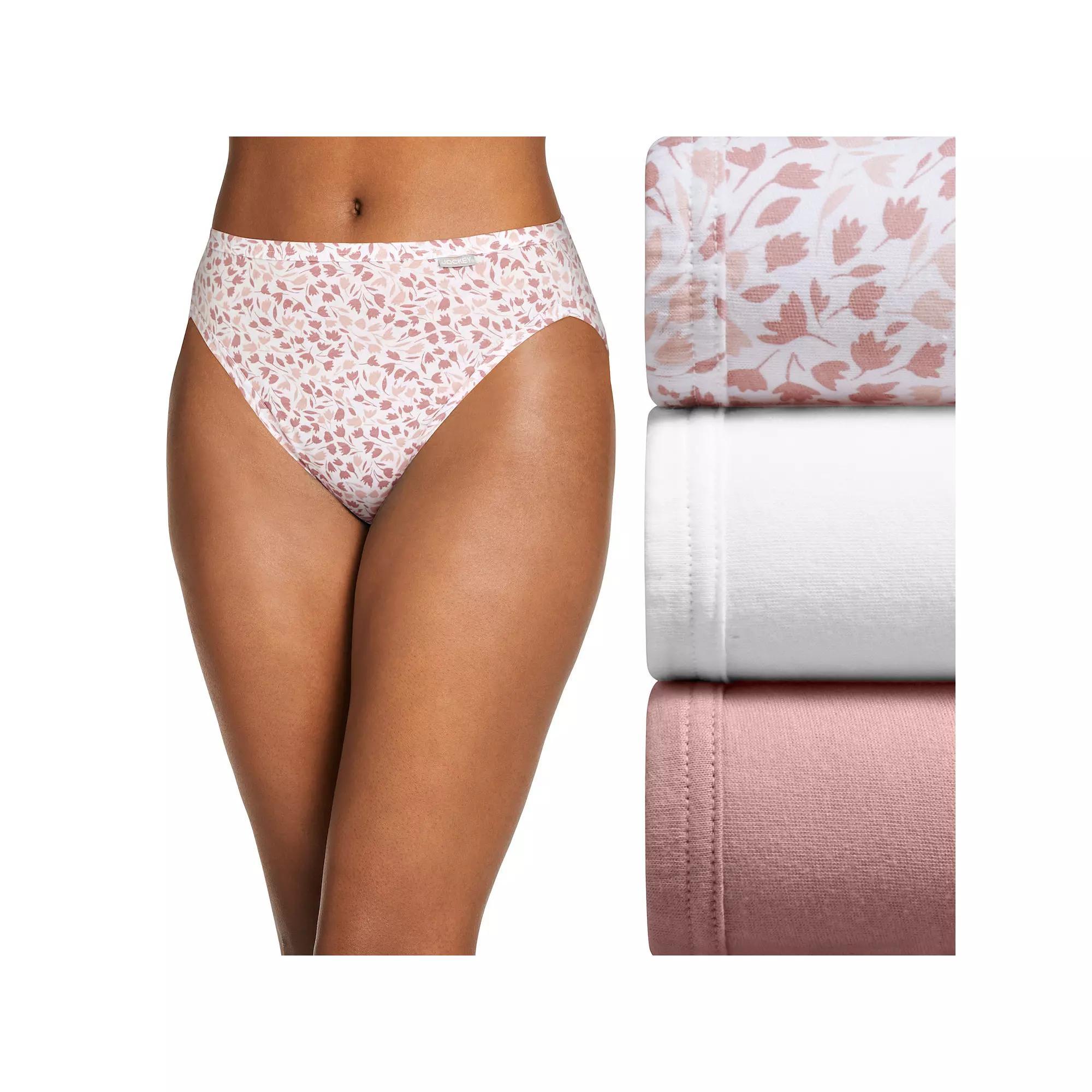 Womens Jockey Elance 3-pk. French Cut Panty Set 1487 Product Image
