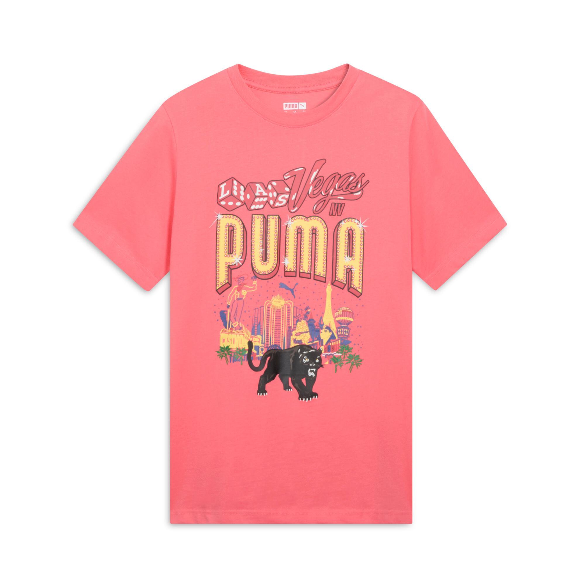 PUMA Las Vegas Billboards Men's Graphic T-Shirt Product Image