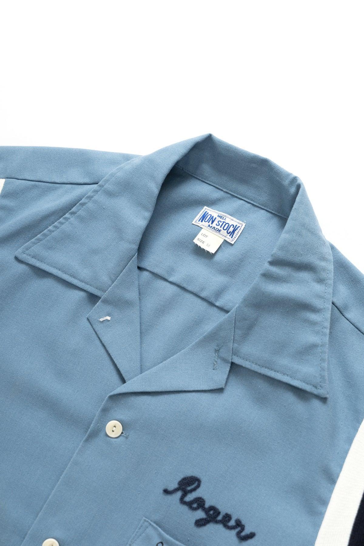 Non Stock MFG - Garage Bowling Shirt - Blue Product Image