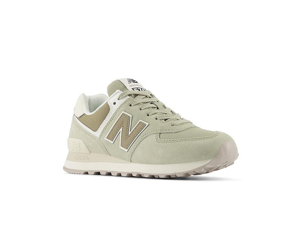 Womens New Balance 574 Athletic Shoe - Pink Granite / Moonbeam Product Image