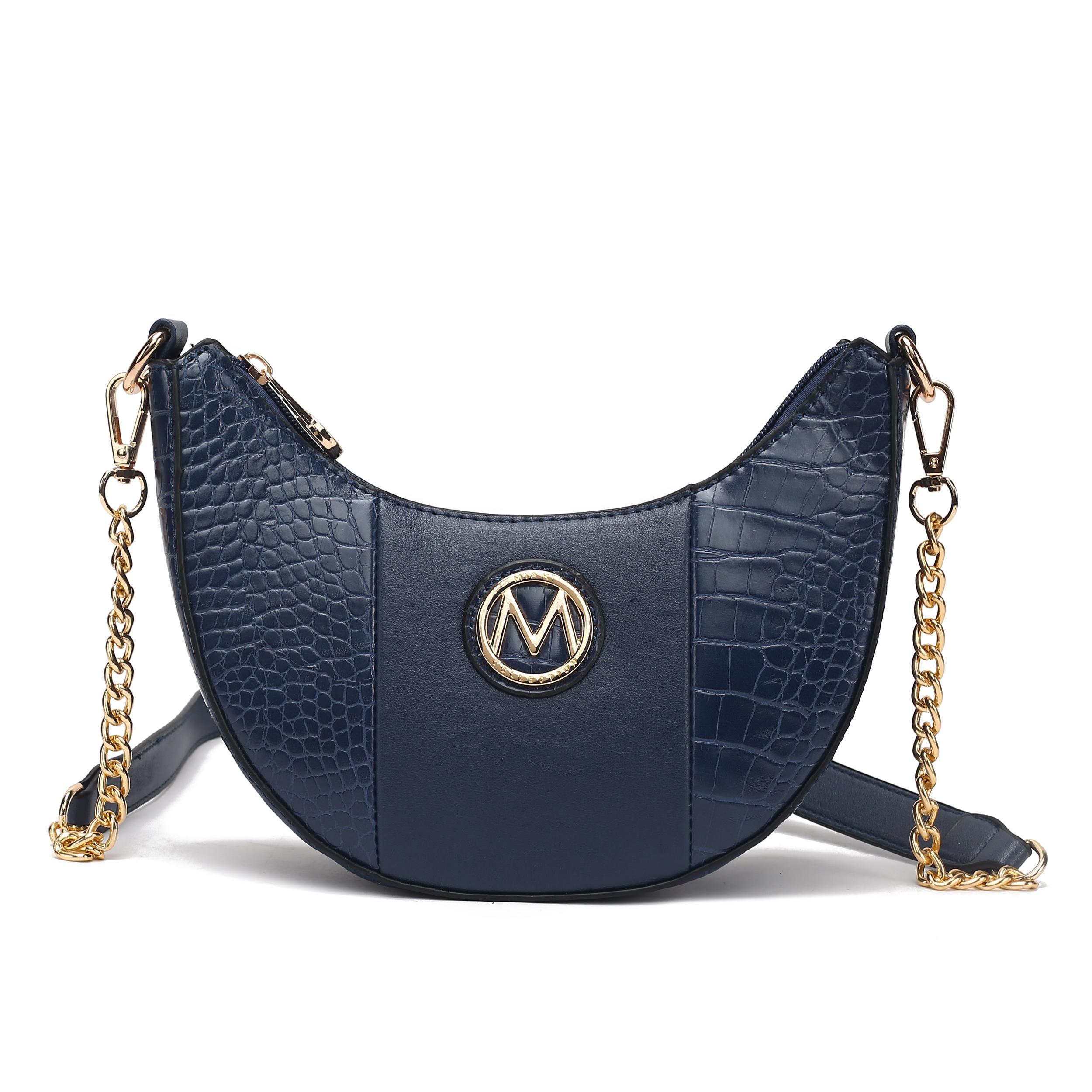 MKF Collection Women's Amira Embossed Crossbody Bag Female Product Image