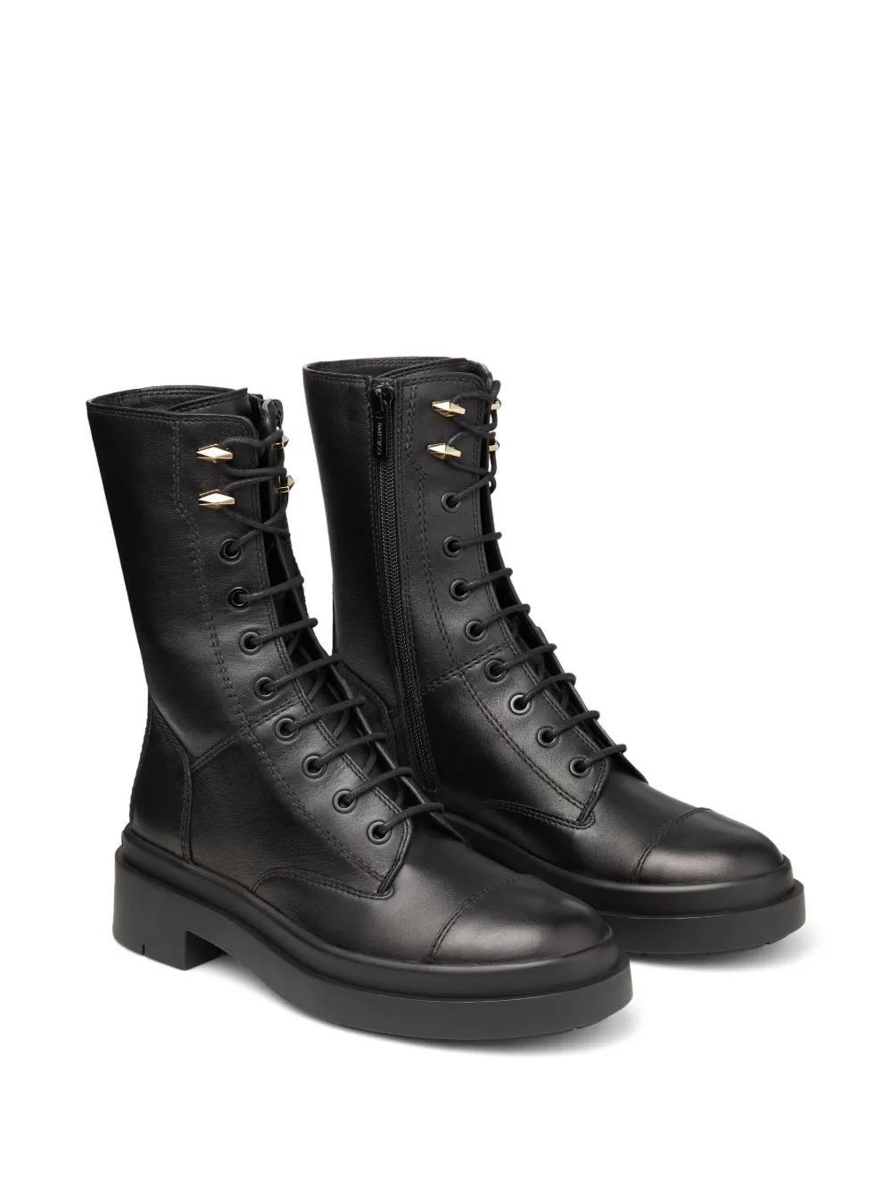 Nari lace-up leather boots Product Image