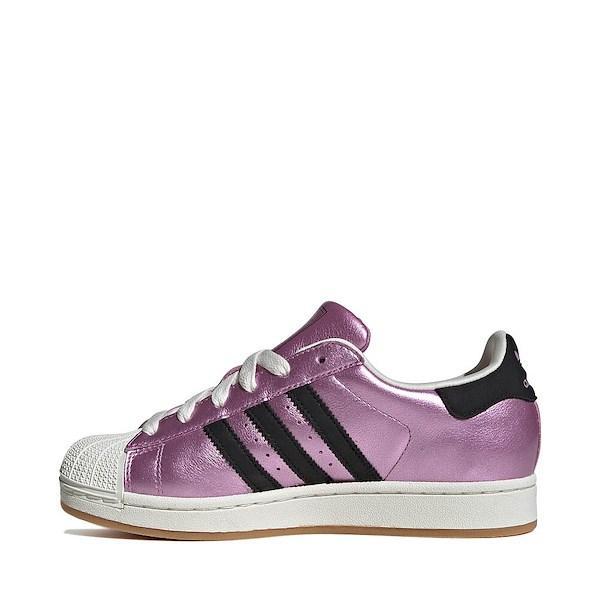 Womens adidas Superstar II Athletic Shoe - Preloved / Core Black / Off White Product Image