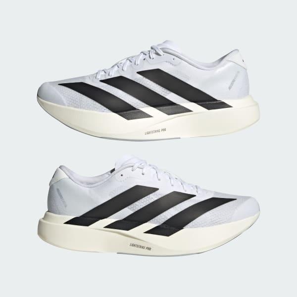 Mens adidas Adizero EVO SL Athletic Shoe Metallic / Iron Metallic / Halo Silver Product Image
