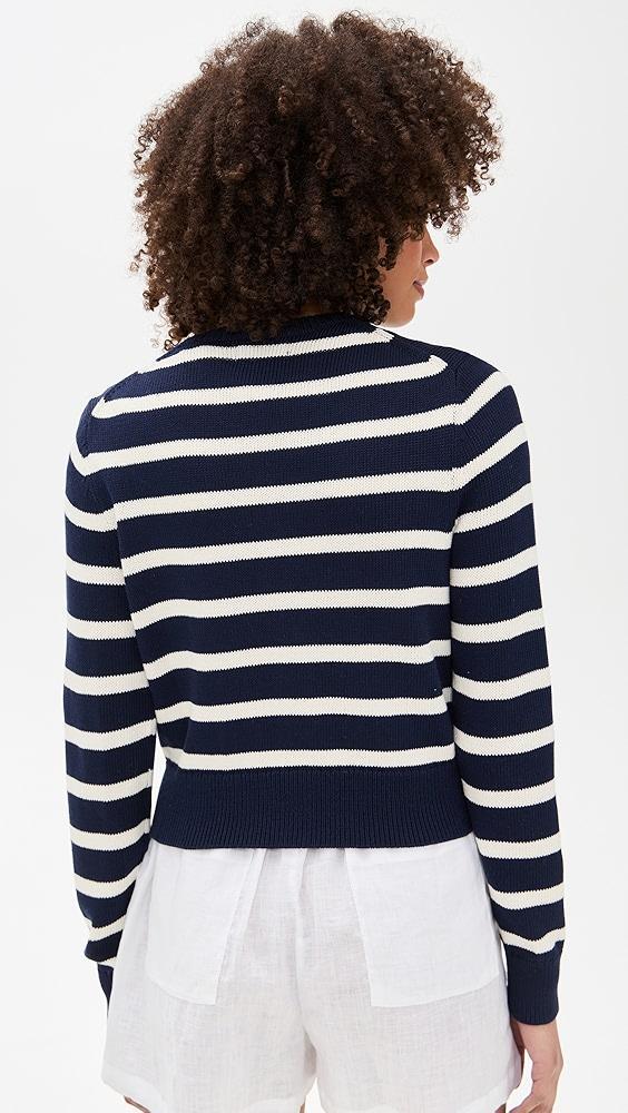 Polo Ralph Lauren Cotton Jersey Stripe Cardigan | Shopbop Product Image