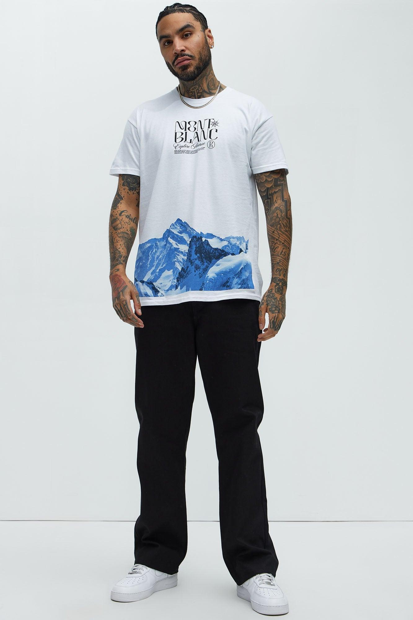 Mont Blanc Short Sleeve Tee - White Product Image