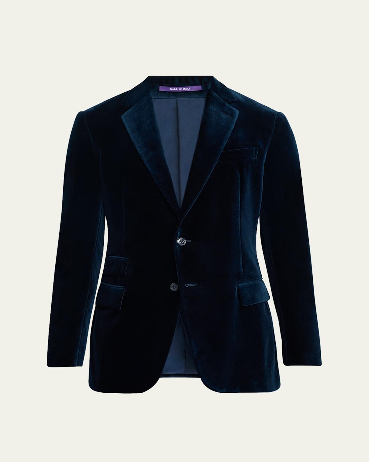 Mens Kent Hand-Tailored Velvet Dinner Jacket Product Image