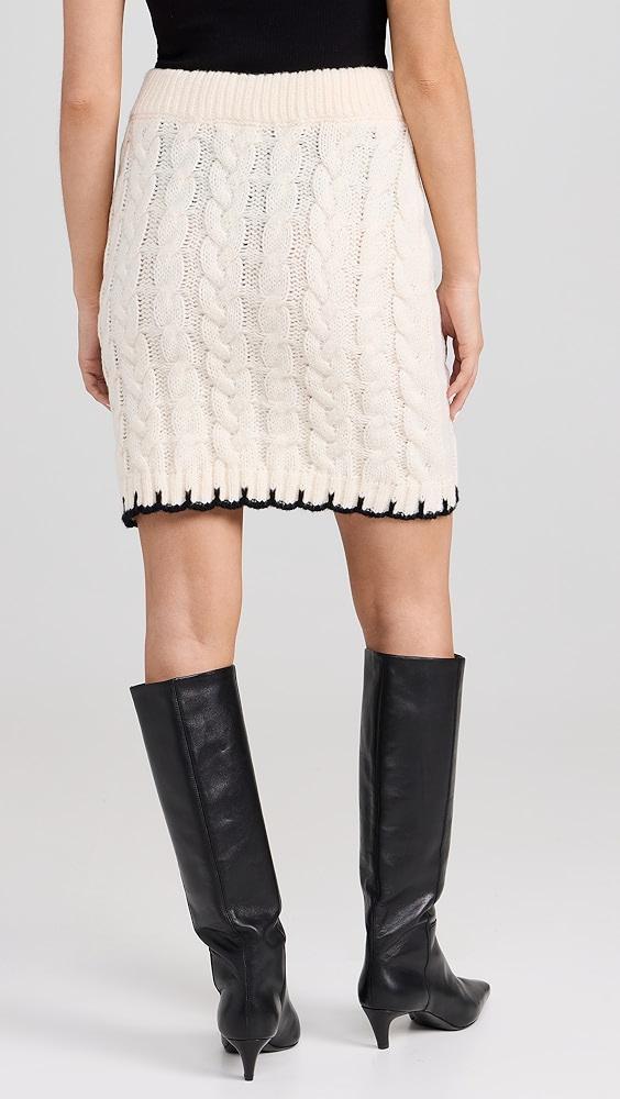 Little Lies Cable Stitch Skirt | Shopbop Product Image