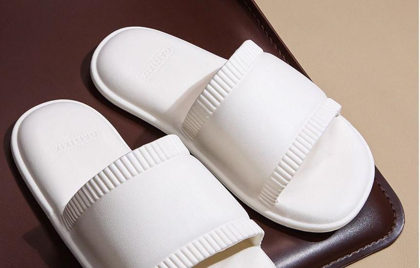 Couple Matching Plain Home Slippers Product Image
