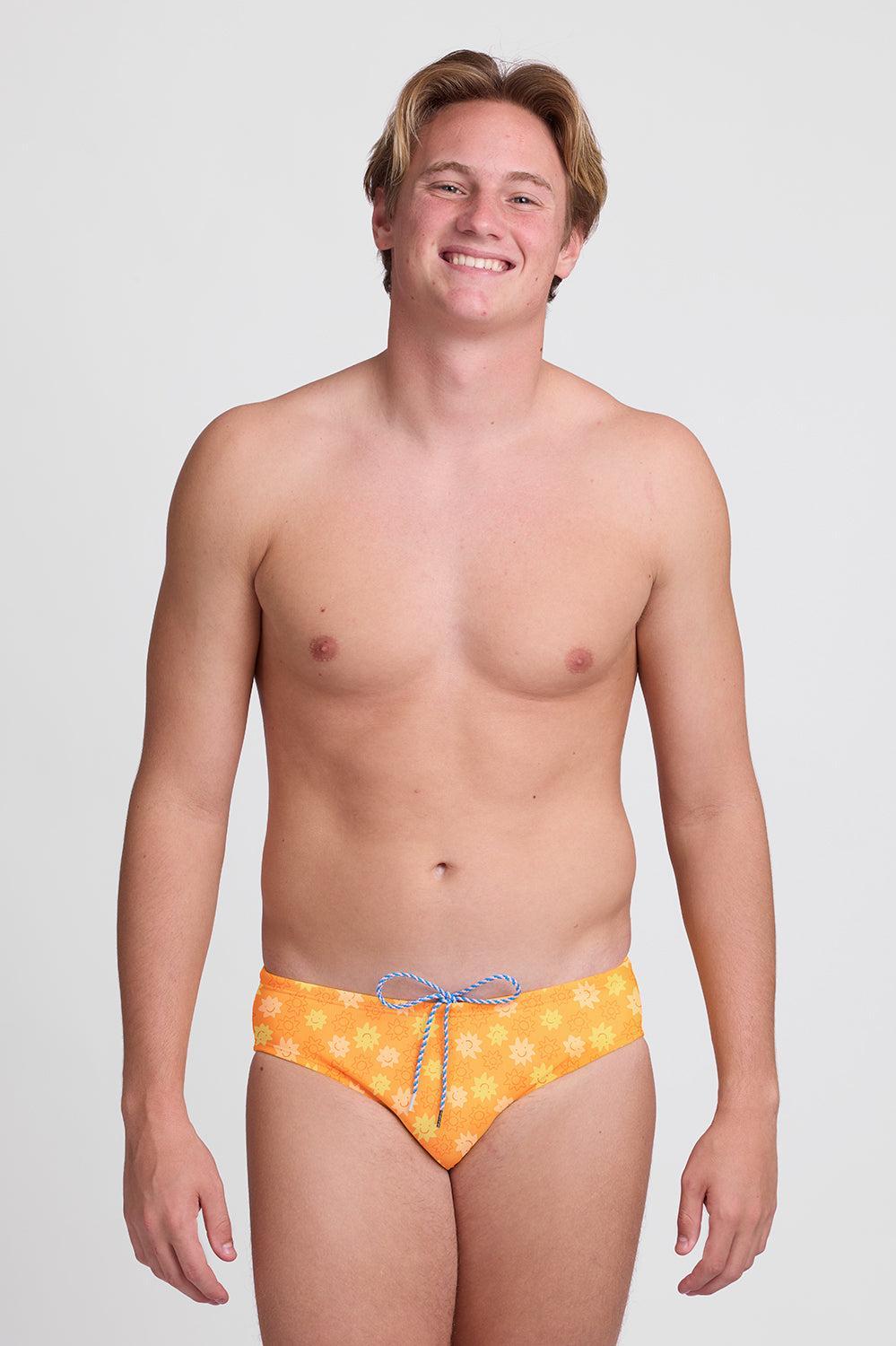 BROLYN Swim Brief - Green Apple Male Product Image