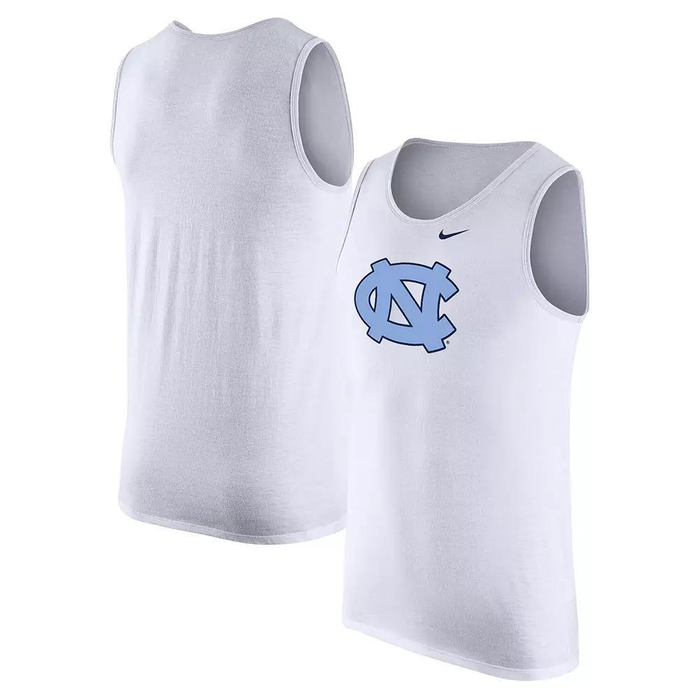Men's Nike White North Carolina Tar Heels Tank Top, Size: Large Product Image