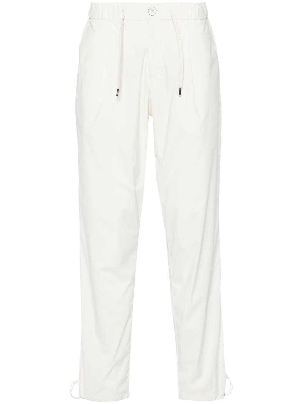 HERNO Resort Trousers In White Product Image