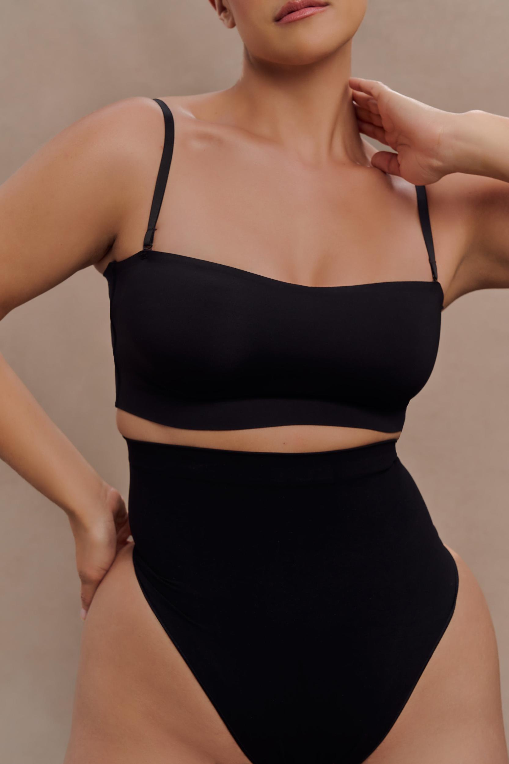 Saria High Waist Shapewear Briefs - Black Product Image