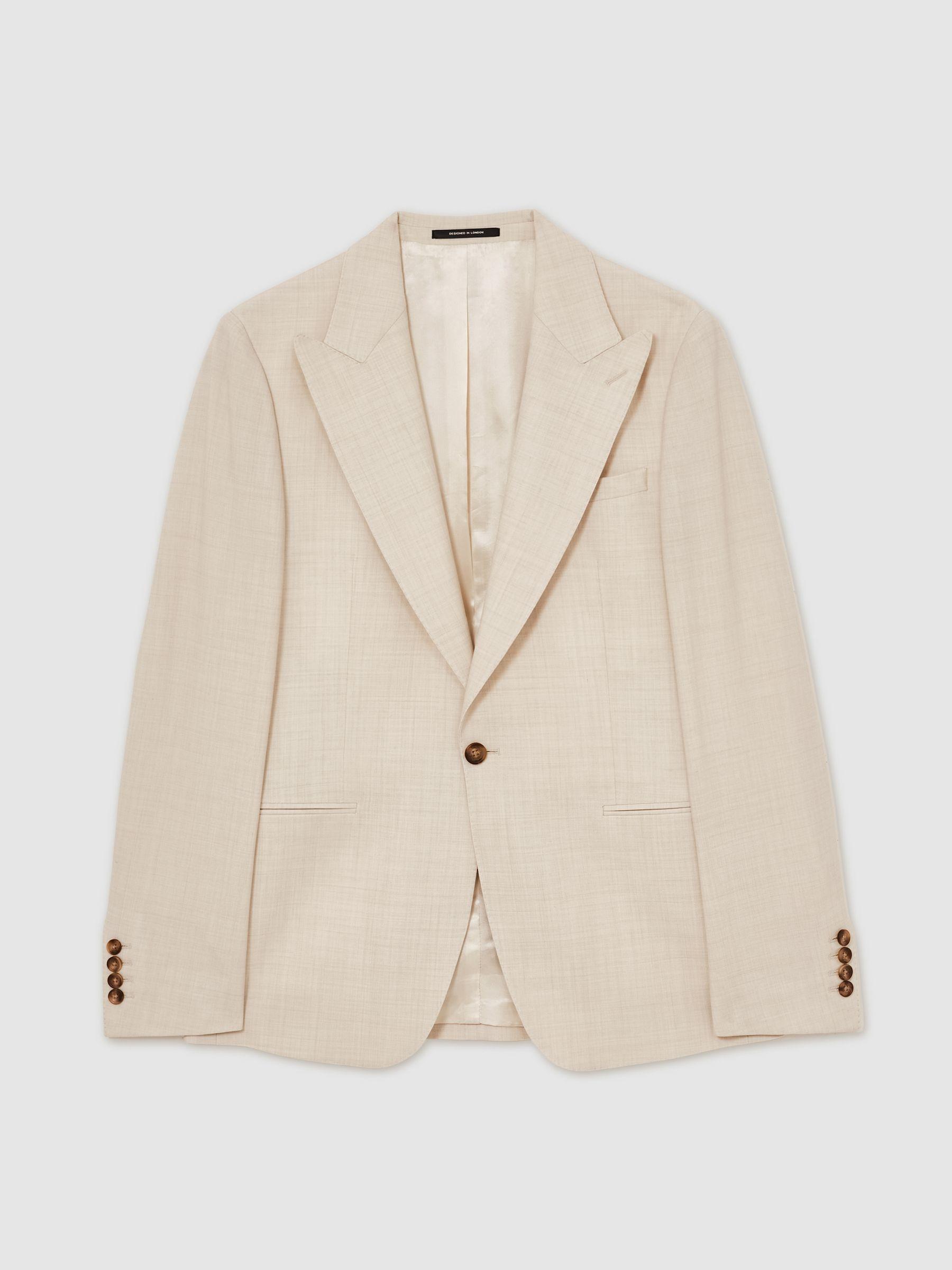 Suit Jacket in Stone Product Image