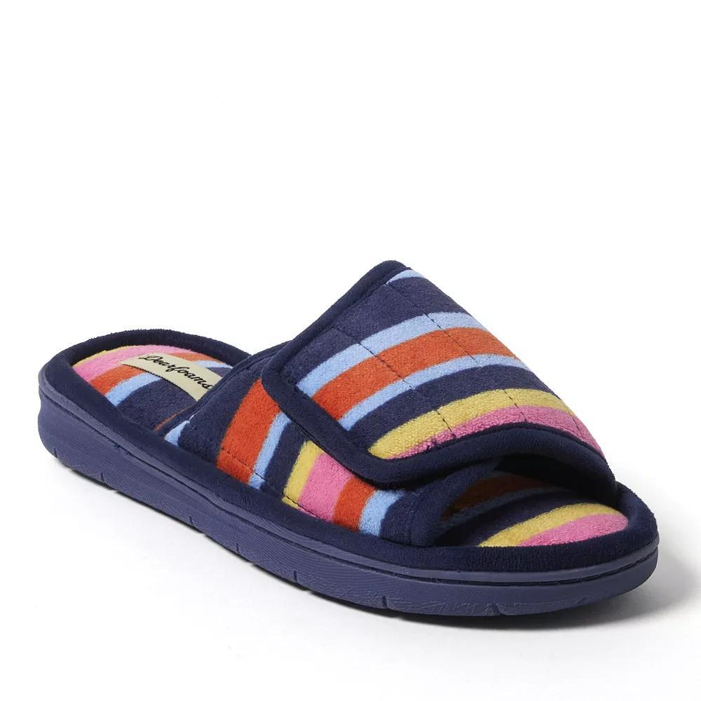 Dearfoams Mickey Terrycloth Women's Slide Slippers, Size: Small, Multi Product Image