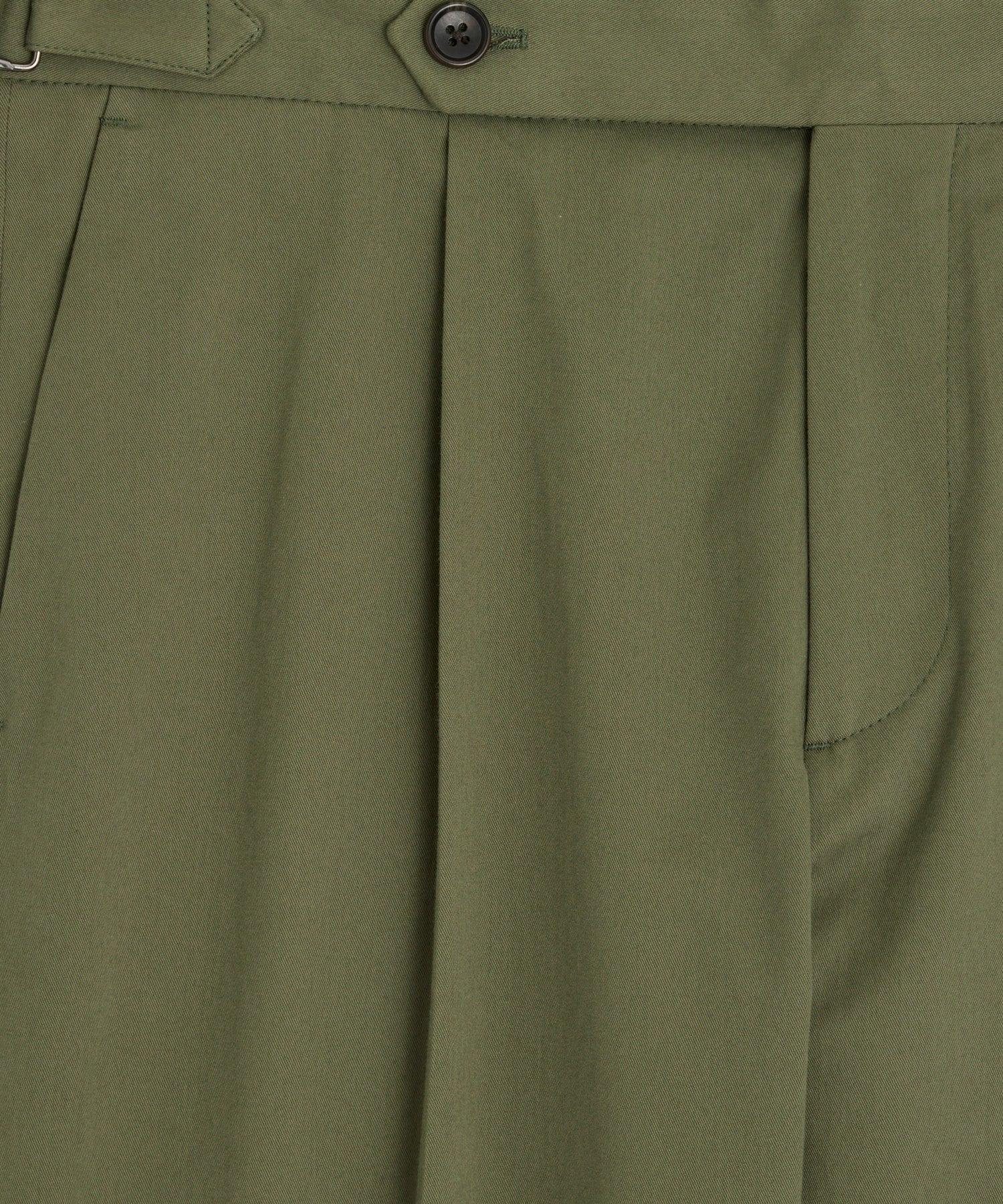 Italian Cotton Side Tab Trouser Product Image