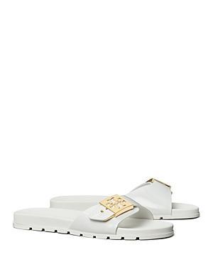 Womens Buckle Slides Sandals Product Image