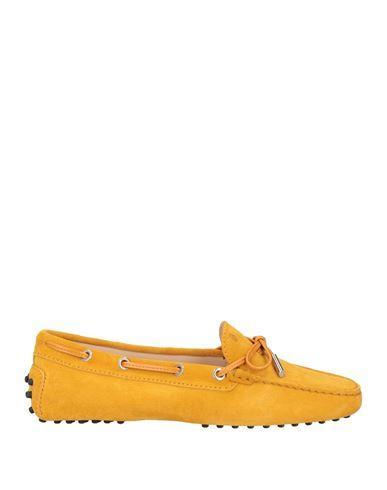 TOD'S Leather Loafer In Yellow Product Image
