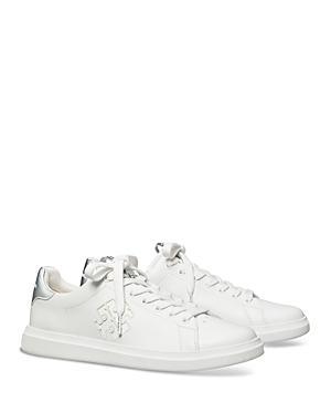 Tory Burch Double T Howell Court (Titanium /Spark Gold) Women's Shoes Product Image