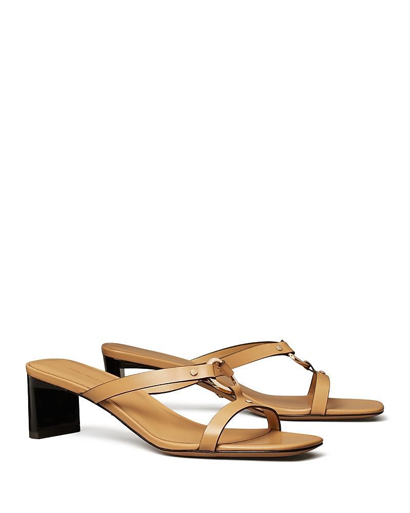Tory Burch Womens Ring Kitten Heel Sandals Product Image