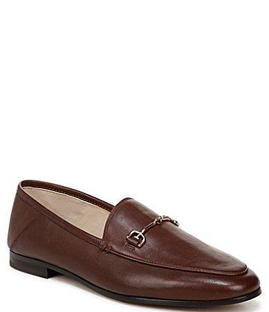 Sam Edelman Loraine Leather Bit Buckle Flat Loafers Product Image