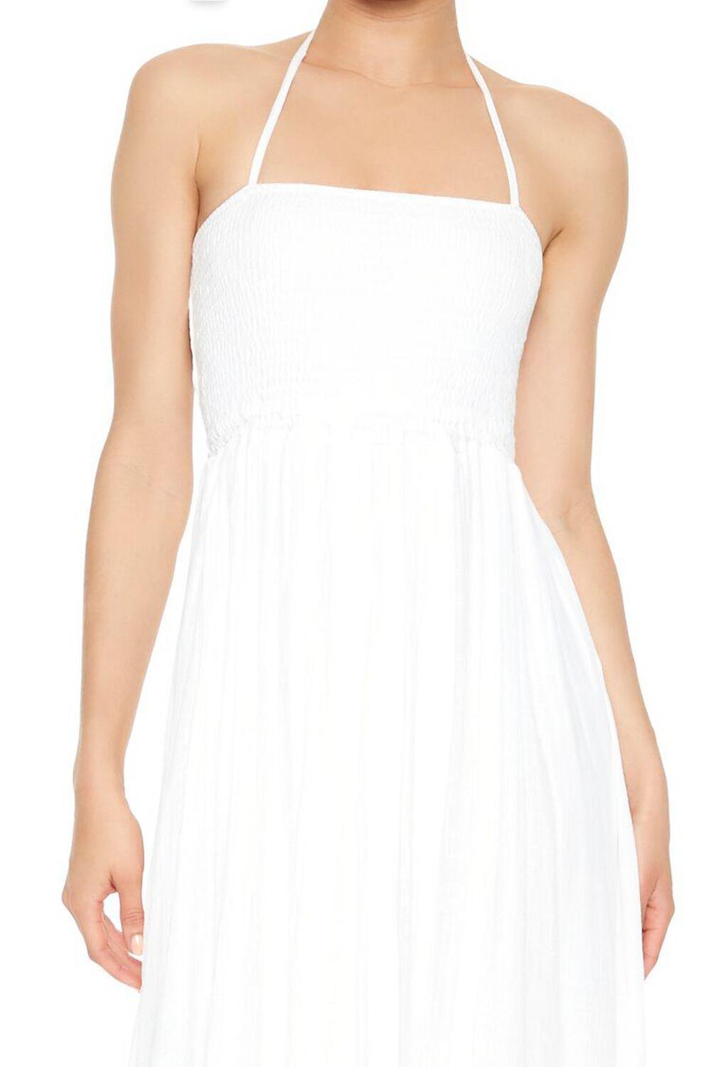 Tiered Gauze Halter Maxi Dress | Forever 21 Product Image
