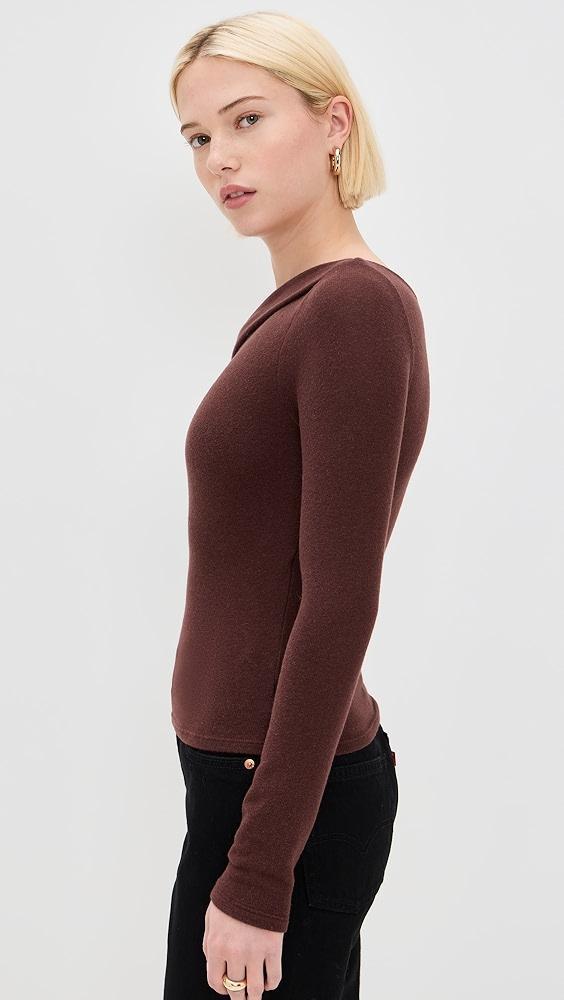 Reformation Elio Knit Top | Shopbop Product Image