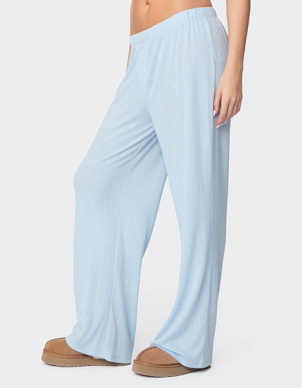 EDIKTED Ren Pointelle Pants Product Image
