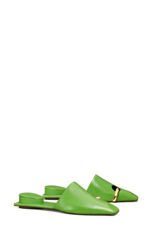 Tory Burch Womens Pierced Leather Mules Product Image