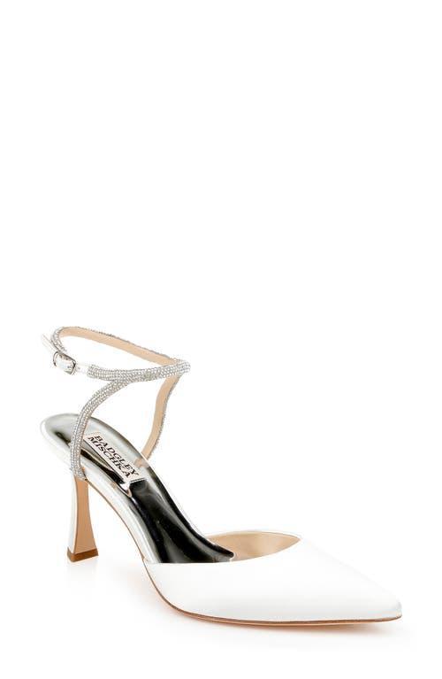 Badgley Mischka Kamilah Pumps Soft White 8 Product Image