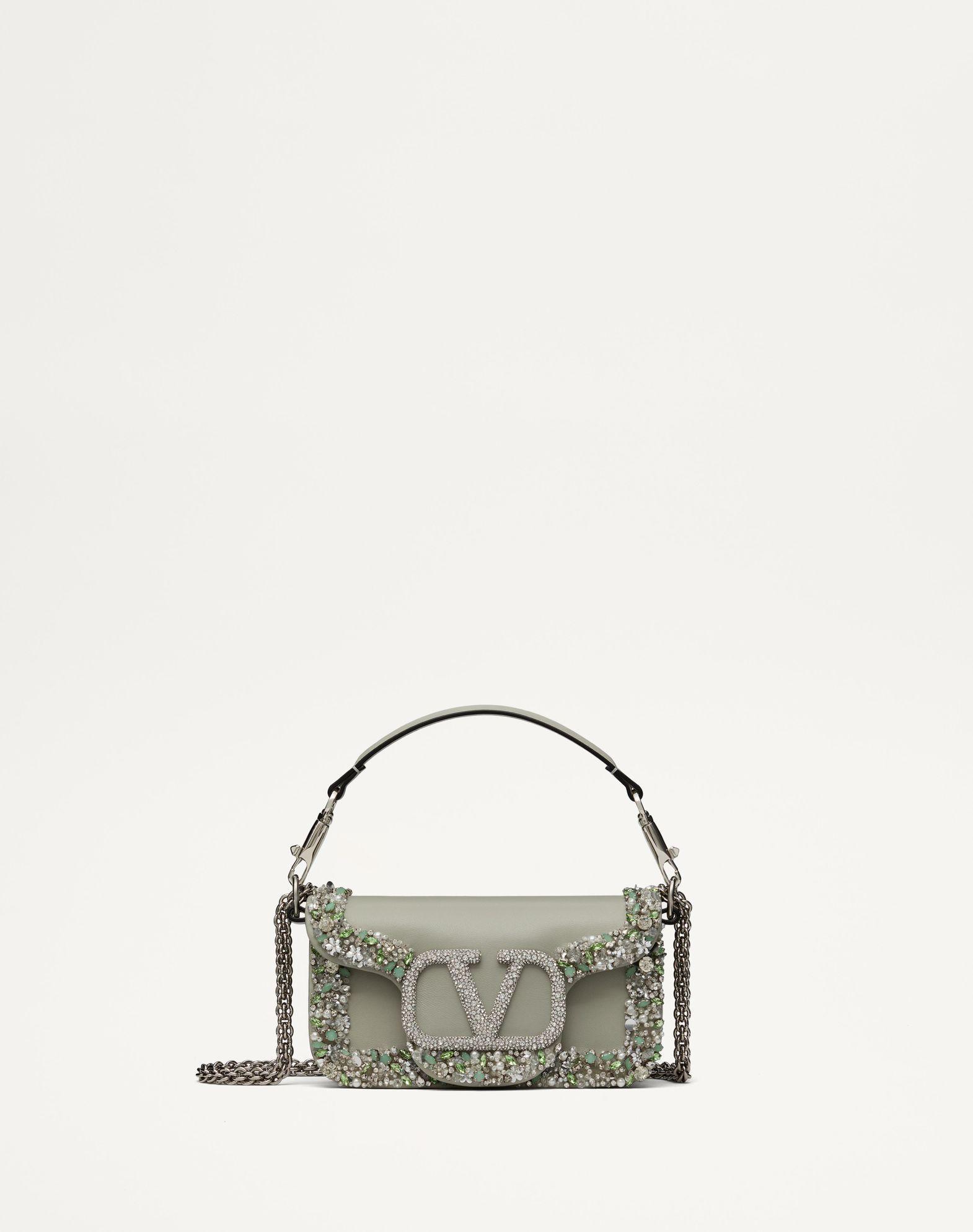 Valentino Garavani Locò Small Embroidered Shoulder Bag Product Image