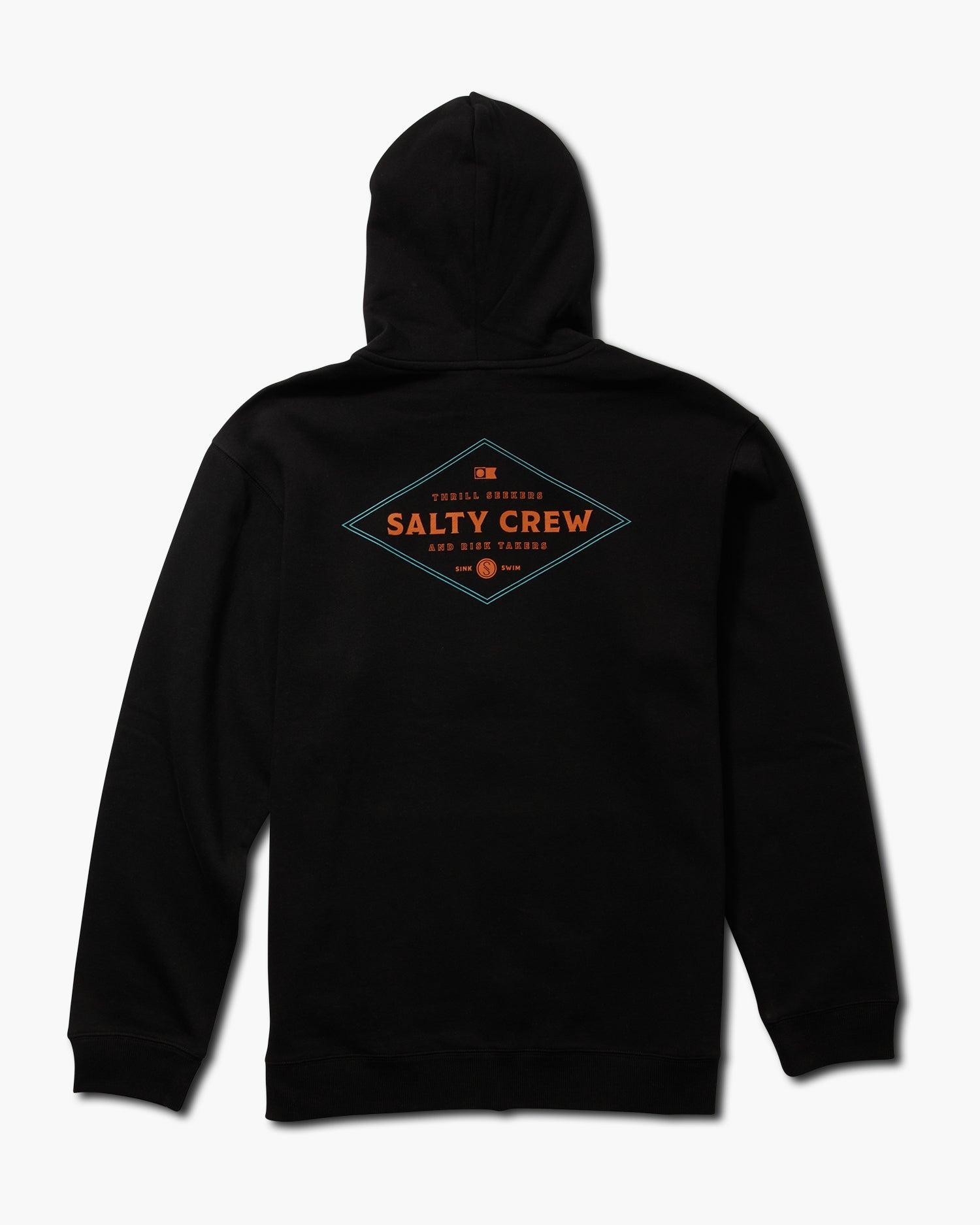 Double Diamond Zip Fleece - Black Product Image