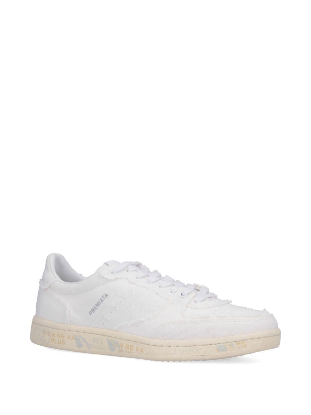 BSKT Clayd frayed-detail sneakers Product Image