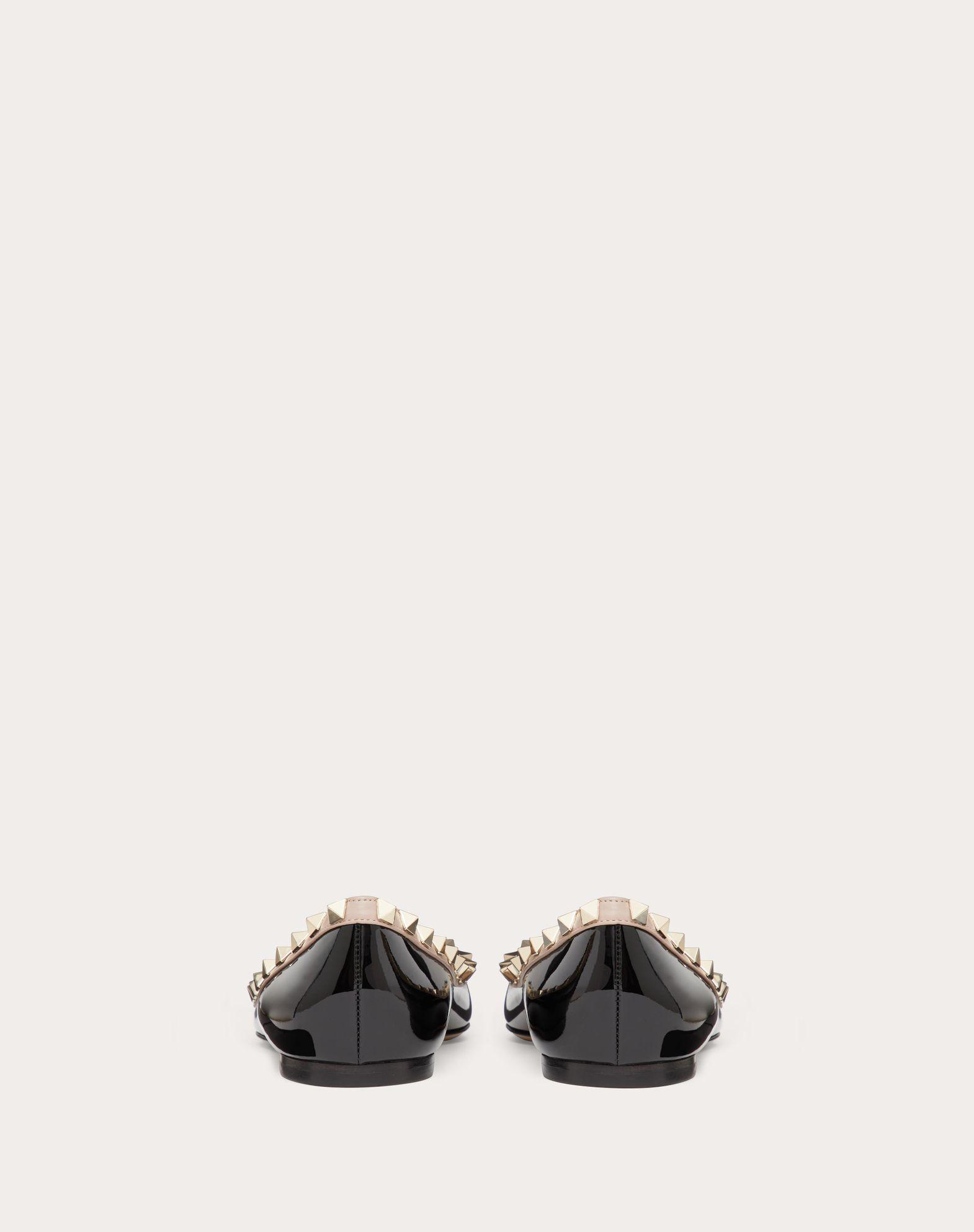 Patent Rockstud Ballet Flat Product Image