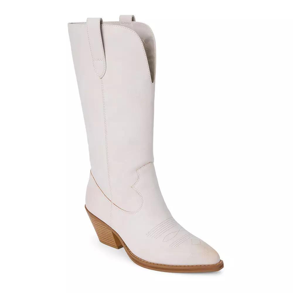 Beach by Matisse Bodhi Women's Knee-High Boots, Size: 6, Distressed White Product Image