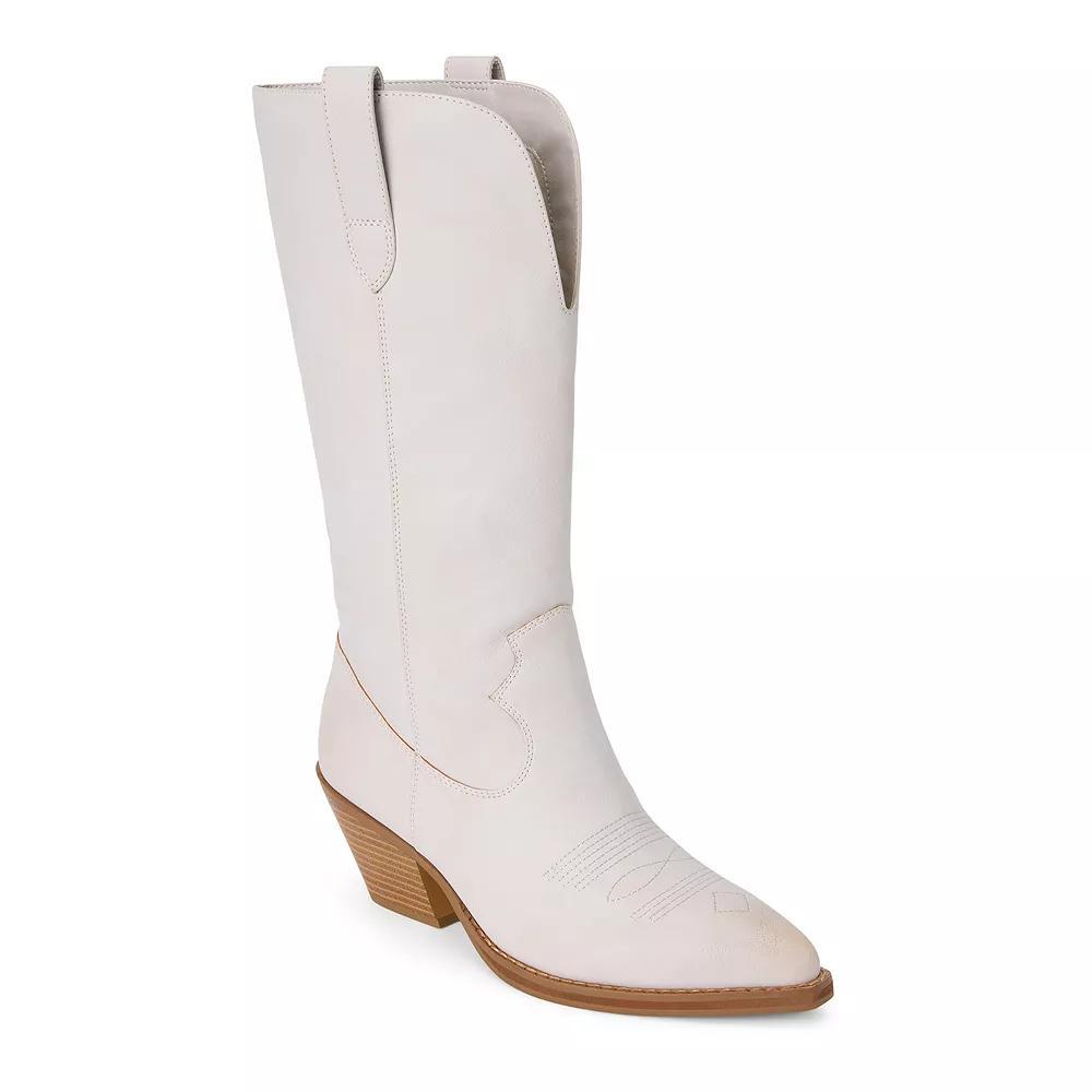 Beach by Matisse Bodhi Women's Knee-High Boots, Size: 6, Distressed White Product Image