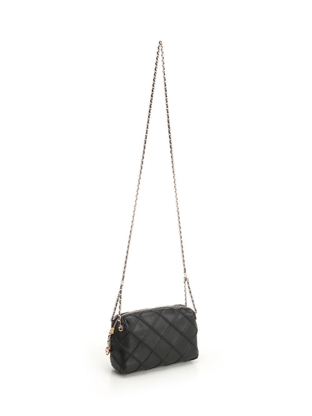 TORY BURCH Fleming Small Crossbody Bag Crossbody Bags Black Product Image