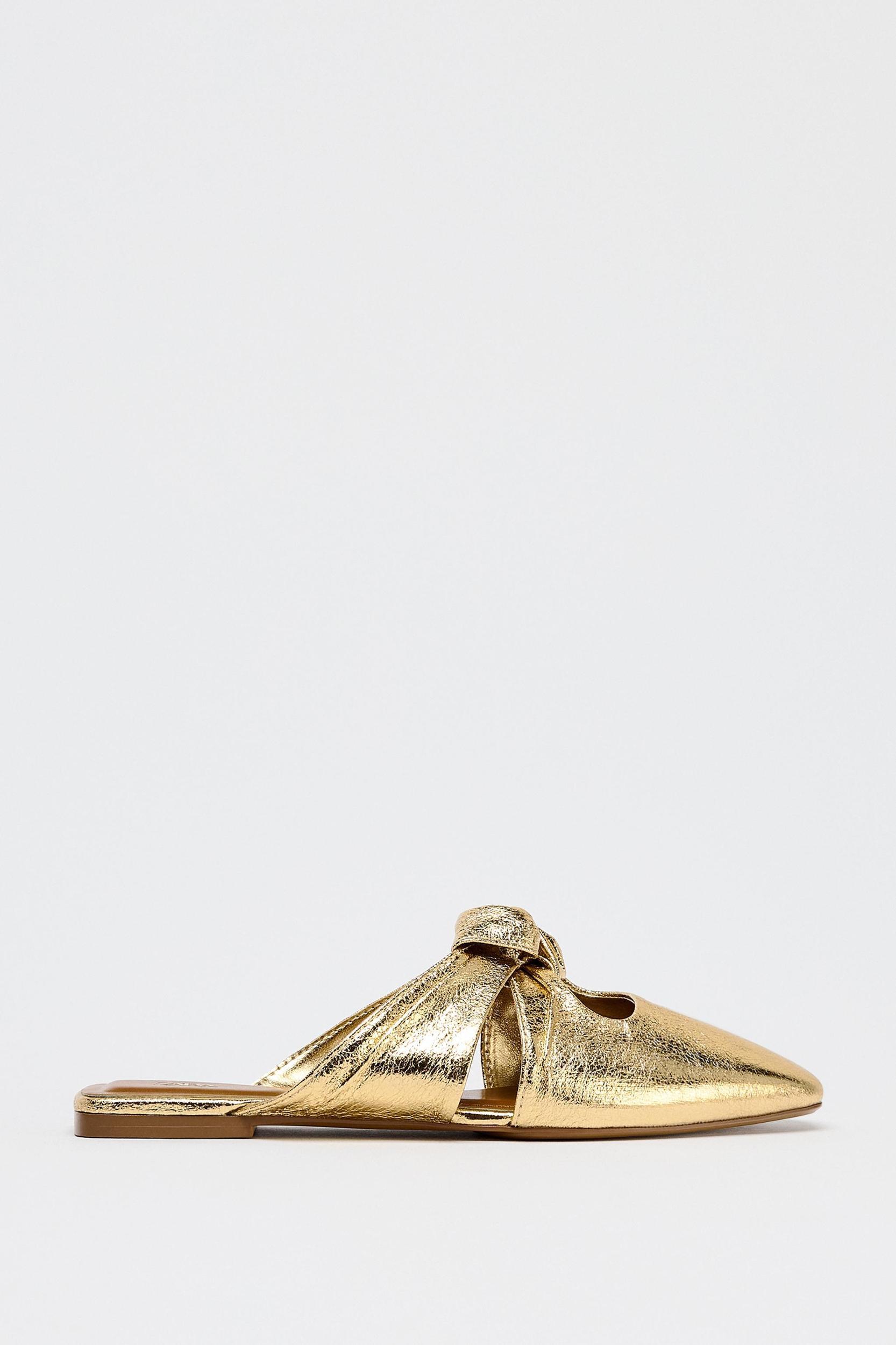 METALLIC KNOT MULE Product Image