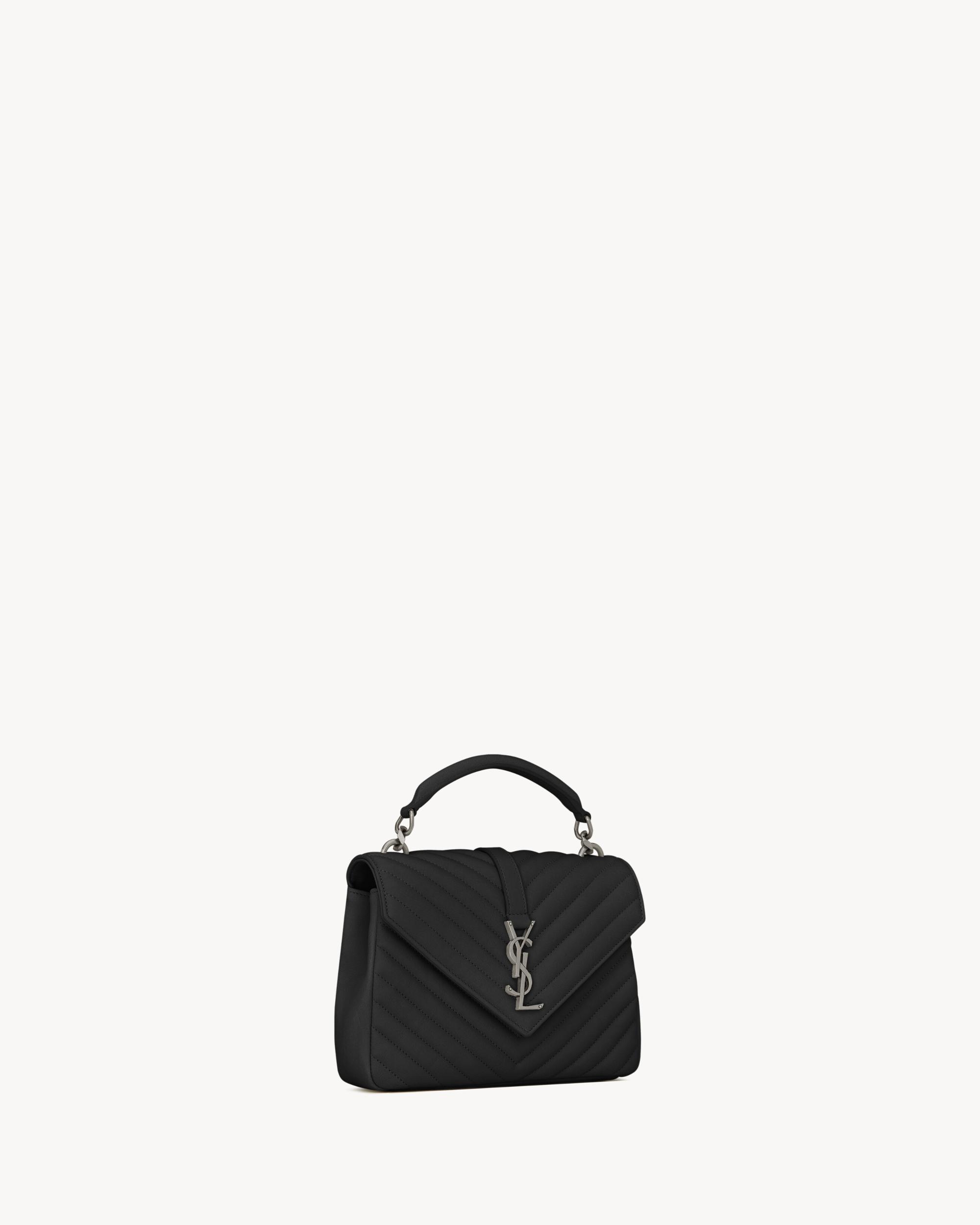 COLLEGE MEDIUM IN QUILTED SUEDE Product Image