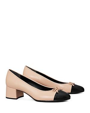 Womens 44.5MM Cap Toe Ballet Pumps Product Image