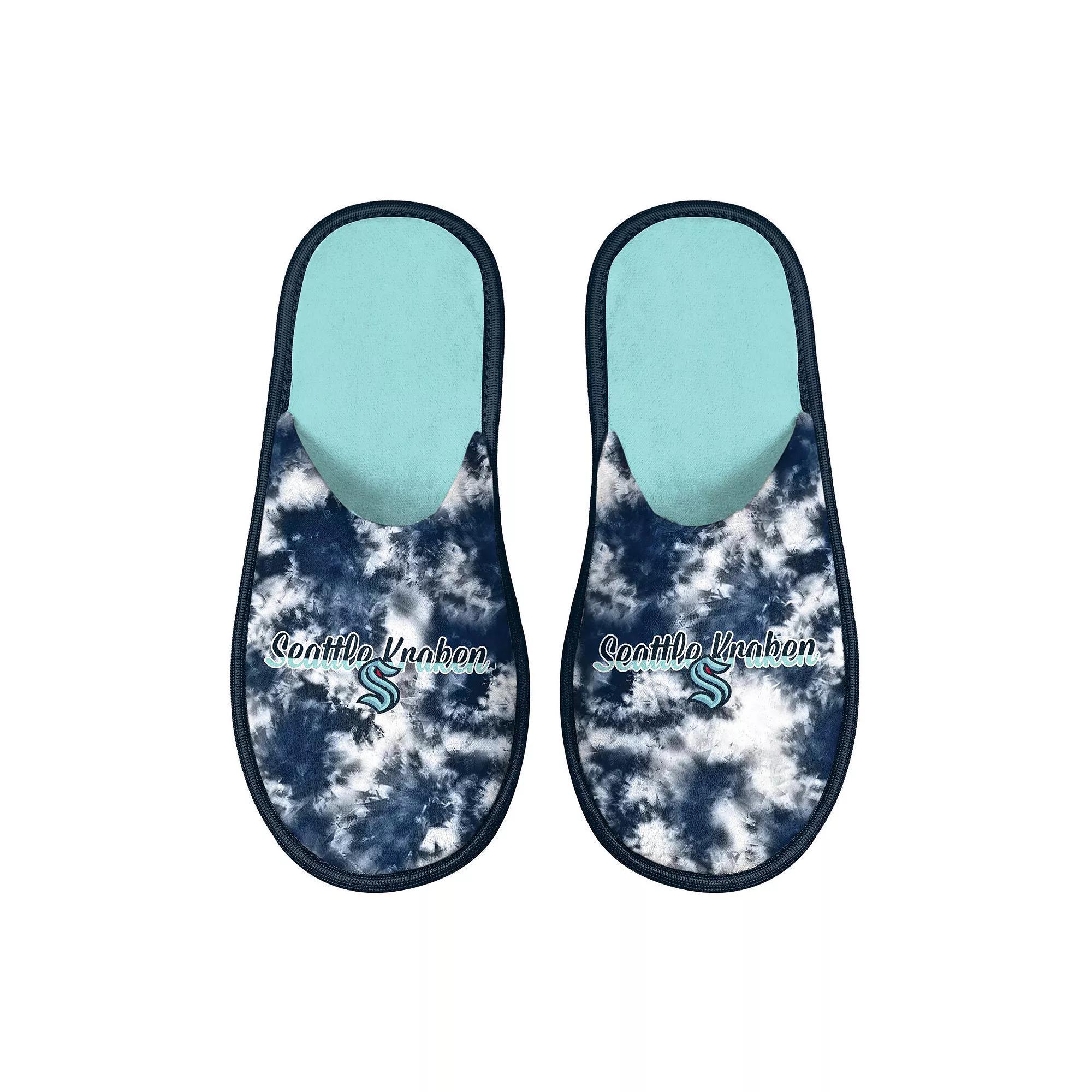 Womens FOCO Seattle Kraken Team Scuff Slide Slippers Product Image