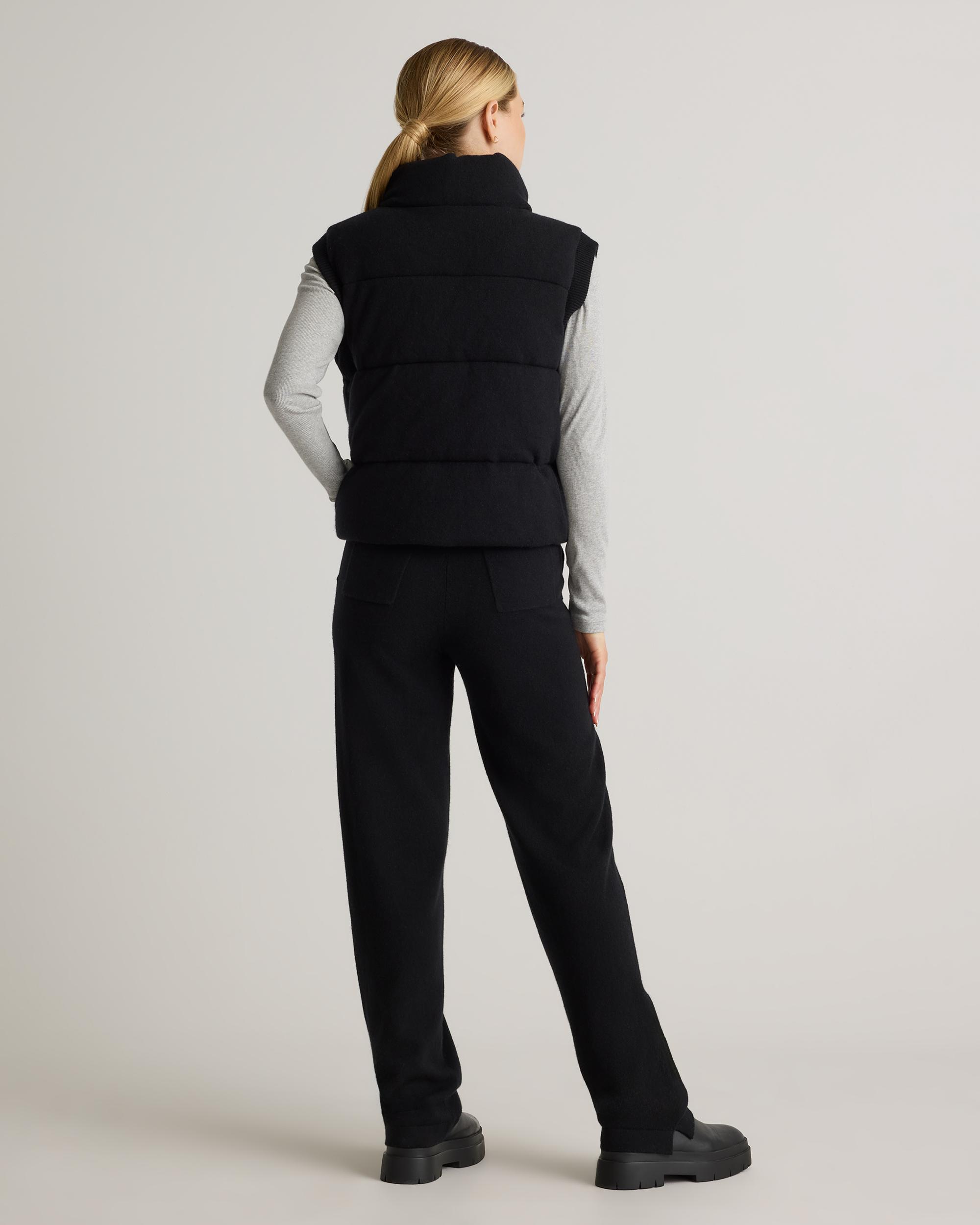 Quince | Women's Mongolian Cashmere Puffer Vest Size XL Product Image