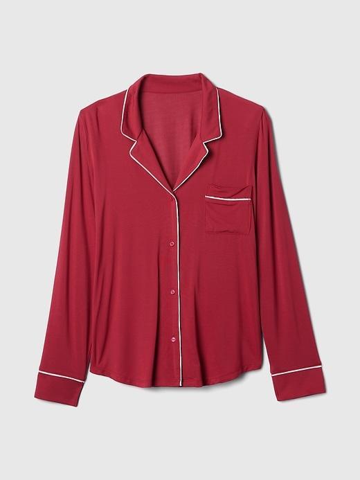 Modal Pajama Shirt Product Image