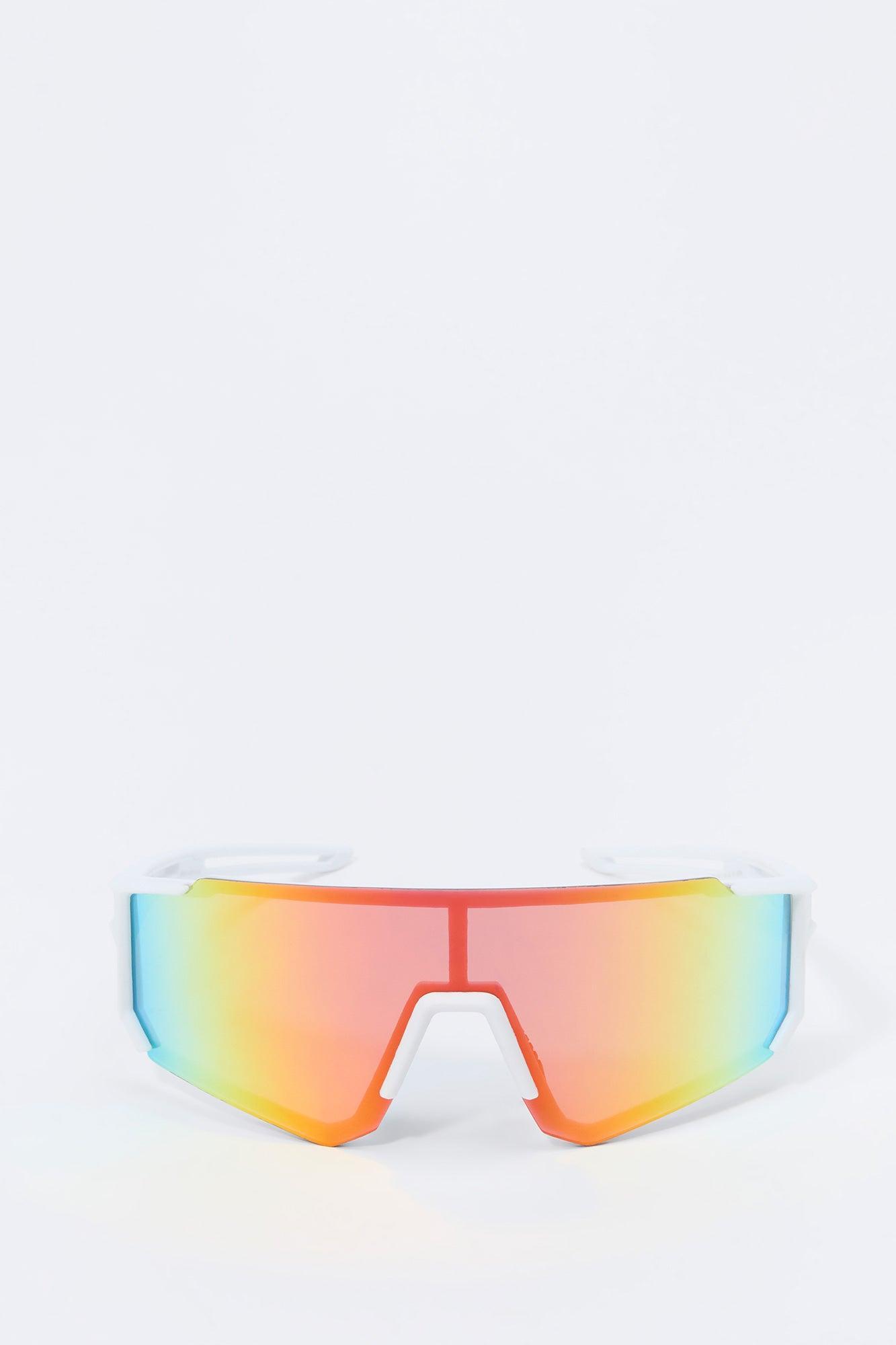Rimless Shield Sunglasses Male Product Image