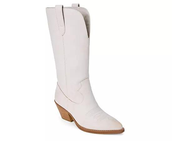 Beach by Matisse Bodhi Women's Knee-High Boots, Size: 6, Distressed White Product Image
