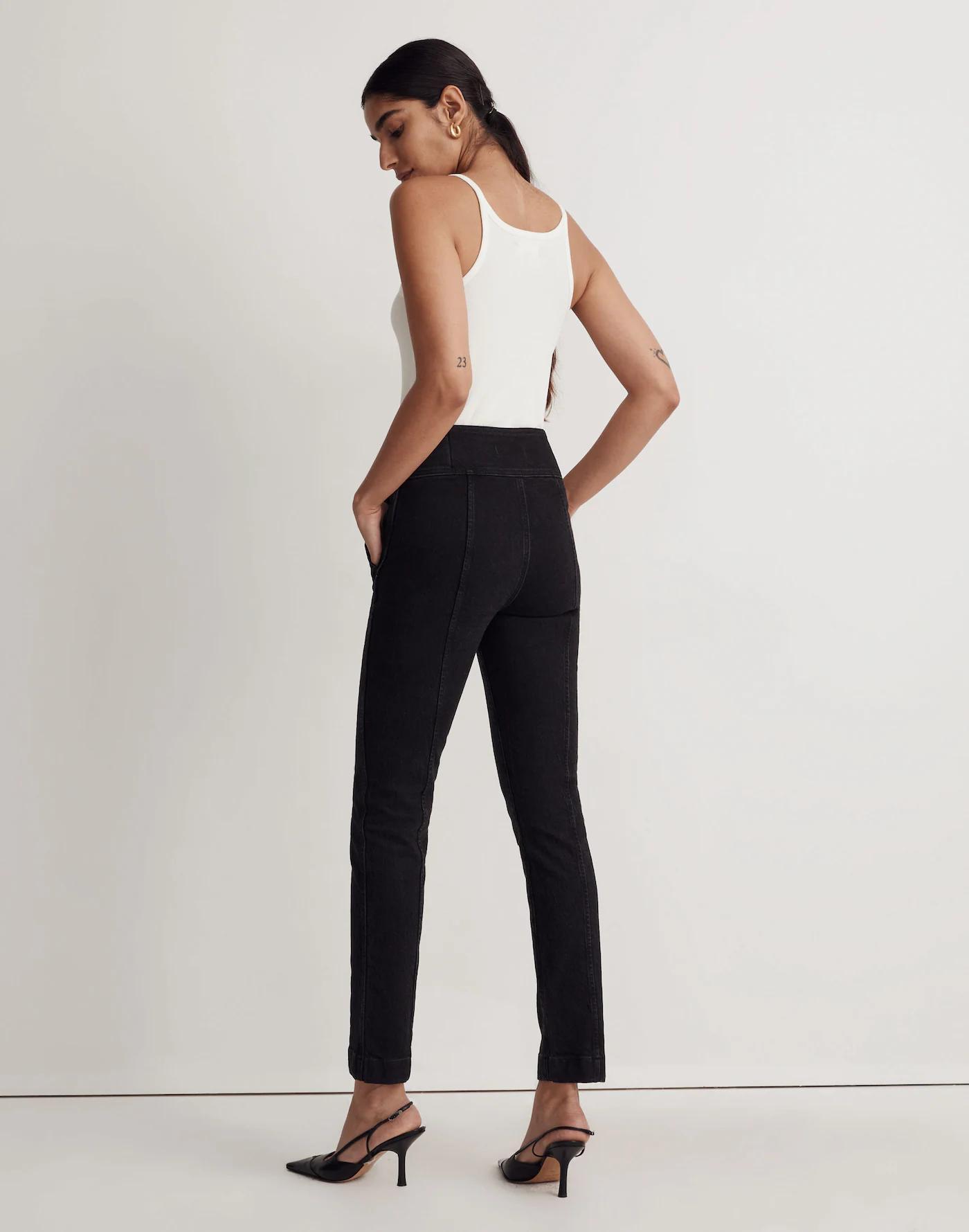 The Perfect Vintage Jean in True Black Wash: Tuxedo Edition Product Image