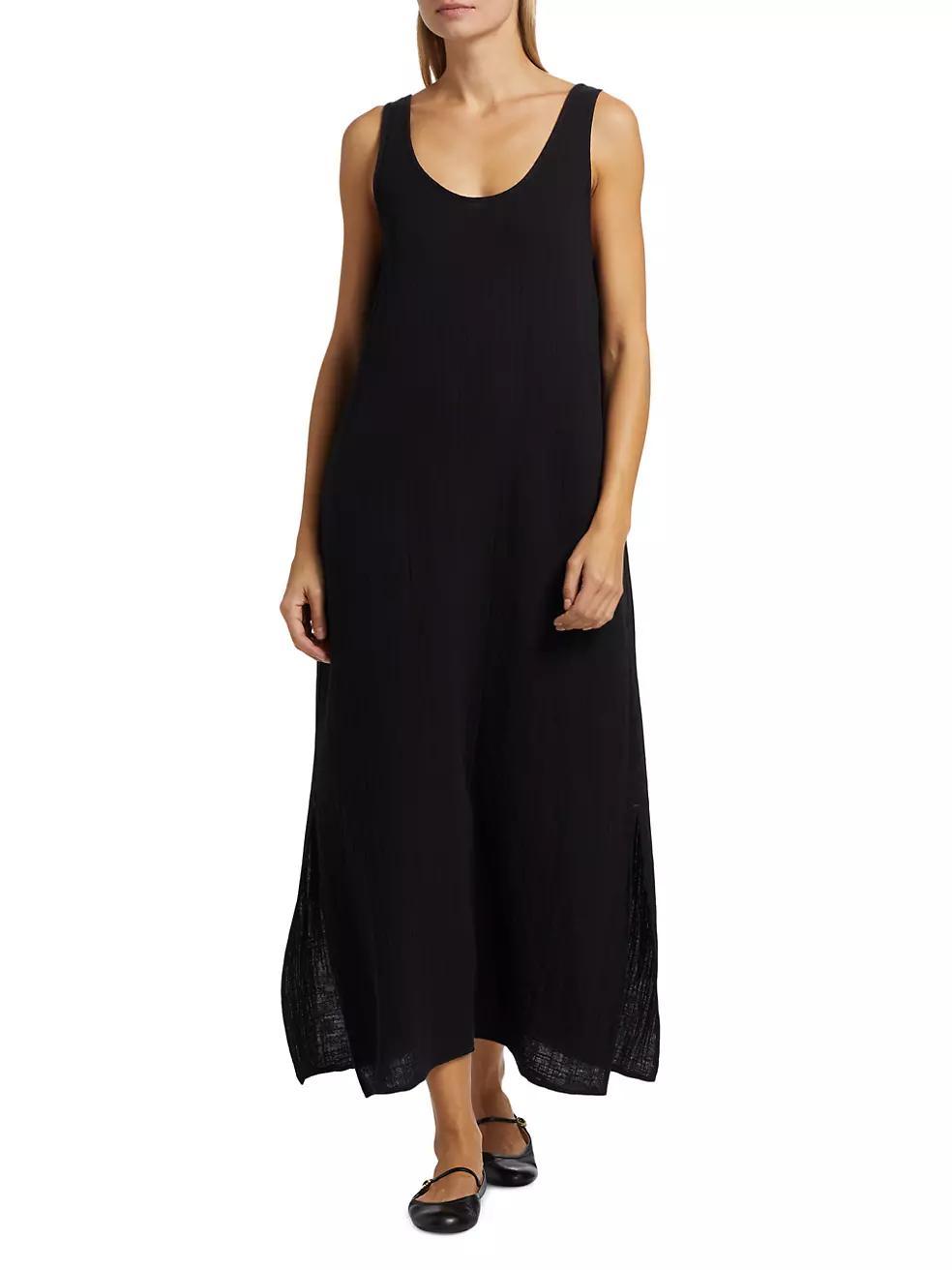 Womens Amelin Cotton Gauze Maxi Dress Product Image