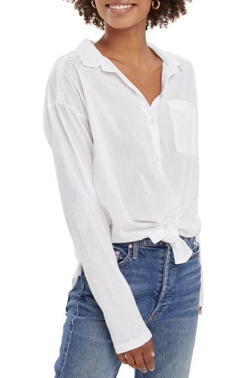 Womens Paige Button-Up Shirt Product Image