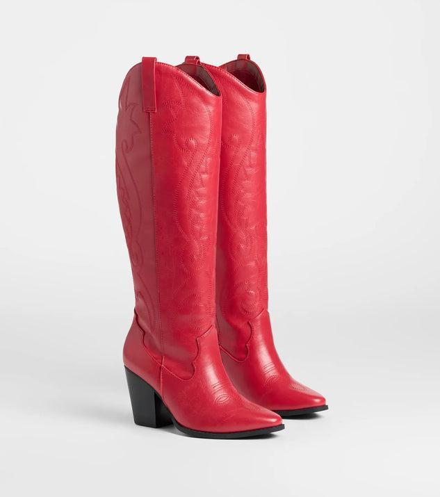 Best In The West Under-The-Knee Cowboy Boots Product Image